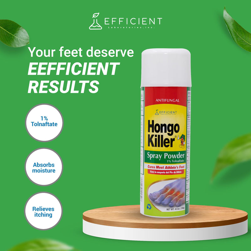 HONGO KILLER Antifungal Foot Spray Powder, 4.6 Ounce (Pack of 1) 4.6 Ounce (Pack of 1)