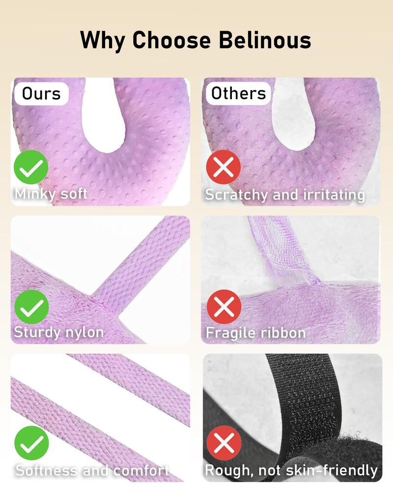 [Australia] - BELINOUS Lumpectomy Pillow, Mastectomy Surgery Breast Pillow, Post Surgery Pillow for Breast Cancer, Mastectomy Recovery Supplies for Sleeping & Arm Support - Breast Cancer Gifts for Woman (Pink) Pink 