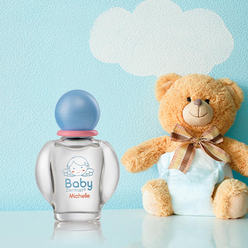 [Australia] - Zermat, Baby Cologne, Michelle Perfume for Baby Unisex, Floral - Floral Scent, Perfume Michelle para Bebe by Baby, 2 Fl. Oz. 2 Fl Oz (Pack of 1) 