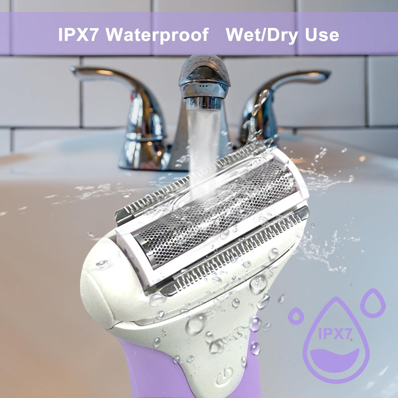 Electric Razors for Women,Bikini Trimmer,Trimmer for Bikini Line,Lady Electric Shaver for Pubic Hair,Legs,armpits 2025011503