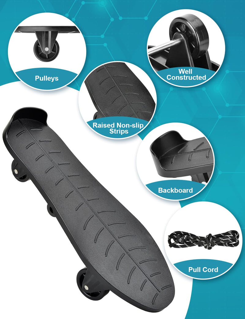 [Australia] - Knee Glide for Knee Replacement Recovery Aids Kit Knee Therapy Exercise Strengthening Equipment for ACL PCL MCL Knee Surgery Before and After 