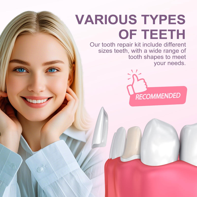[Australia] - Tooth Repair kitÔºåTeeth Repair Kit for Filling The Missing Broken Tooth and Gaps-Moldable Fake Teeth and Thermal Beads Temporary Replacement Kit-L002 