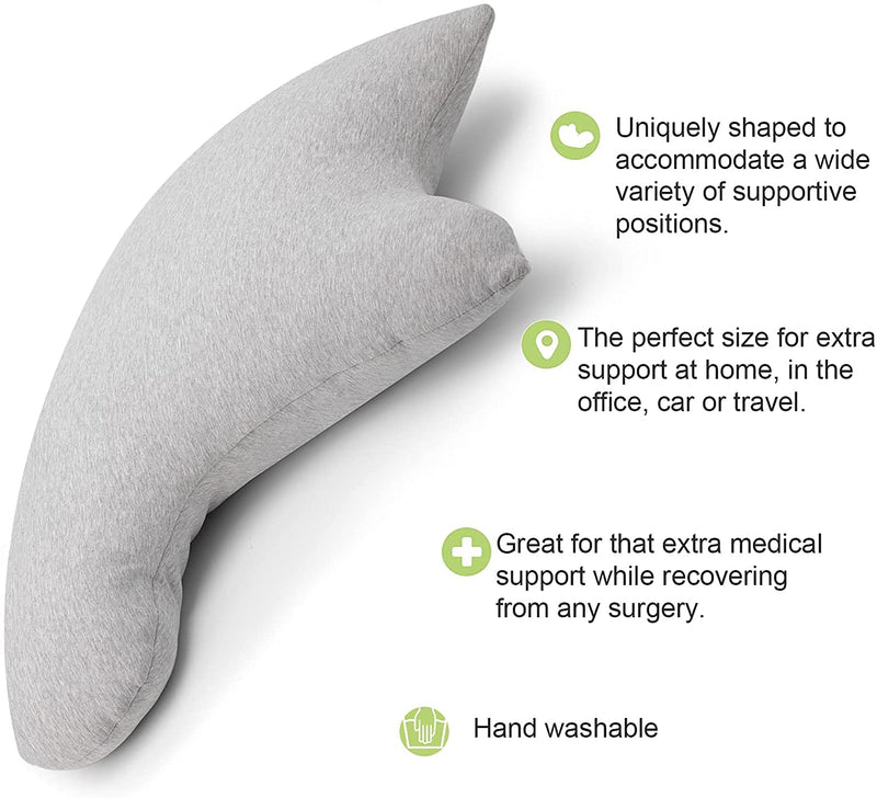 [Australia] - Shoulder Surgery Pillow, Rotator Cuff Pillow, Side Sleeper Pillow for Neck and Shoulder Pain and Shoulder Relief Gray Pillow 