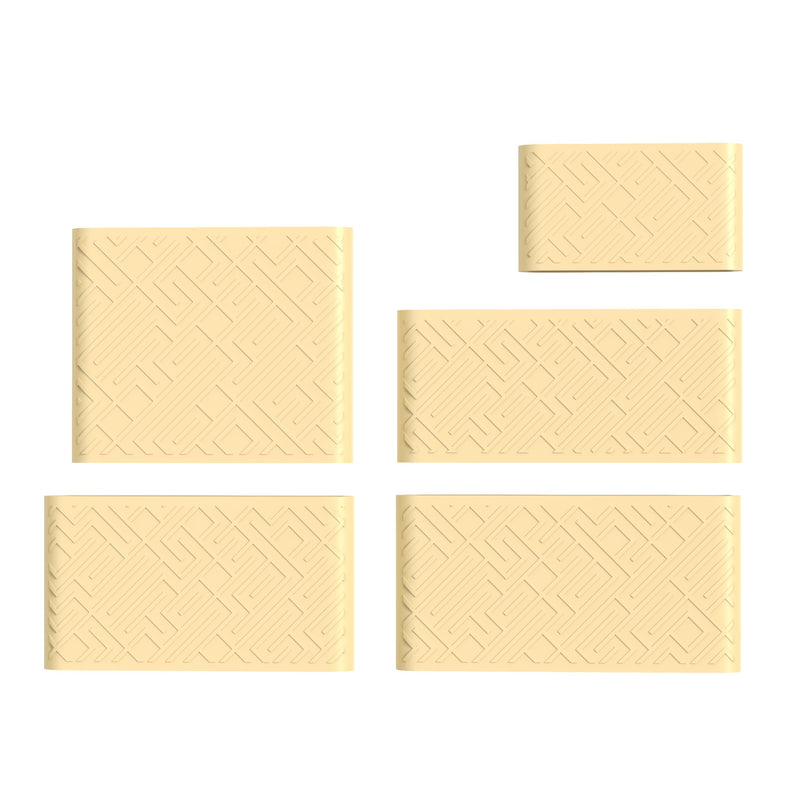 Supreme Trimmer SGR60 Professional Barber Grippers | 5 Piece Non Slip Clipper Grips, Barber Sleeve for Hair Clipper | Sand SGR60 SAND