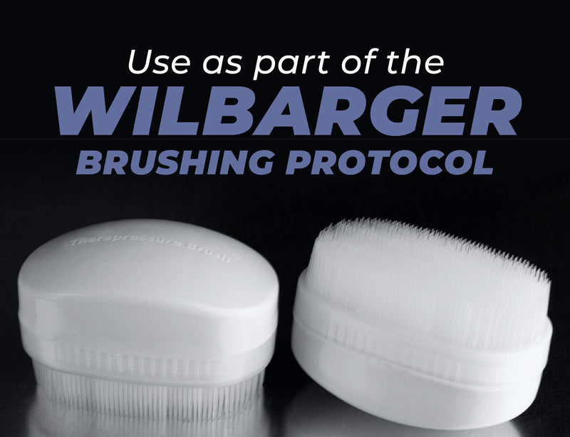 [Australia] - Wilbarger Therapy Brush, 2 Pack – Therapressure Brush for Occupational Therapy for Sensory Brushing – Designed by Patricia Wilbarger – Use as Part of the Wilbarger Brushing Protocol 