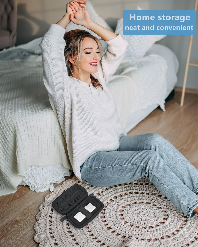 [Australia] - Heart Rate Monitor Case Compatible with, KardiaMobile 1-Lead Personal EKG Monitor/KardiaMobile 6-Lead Personal EKG Monitor, Hard Travel Carrying Case, Home Storage Case 