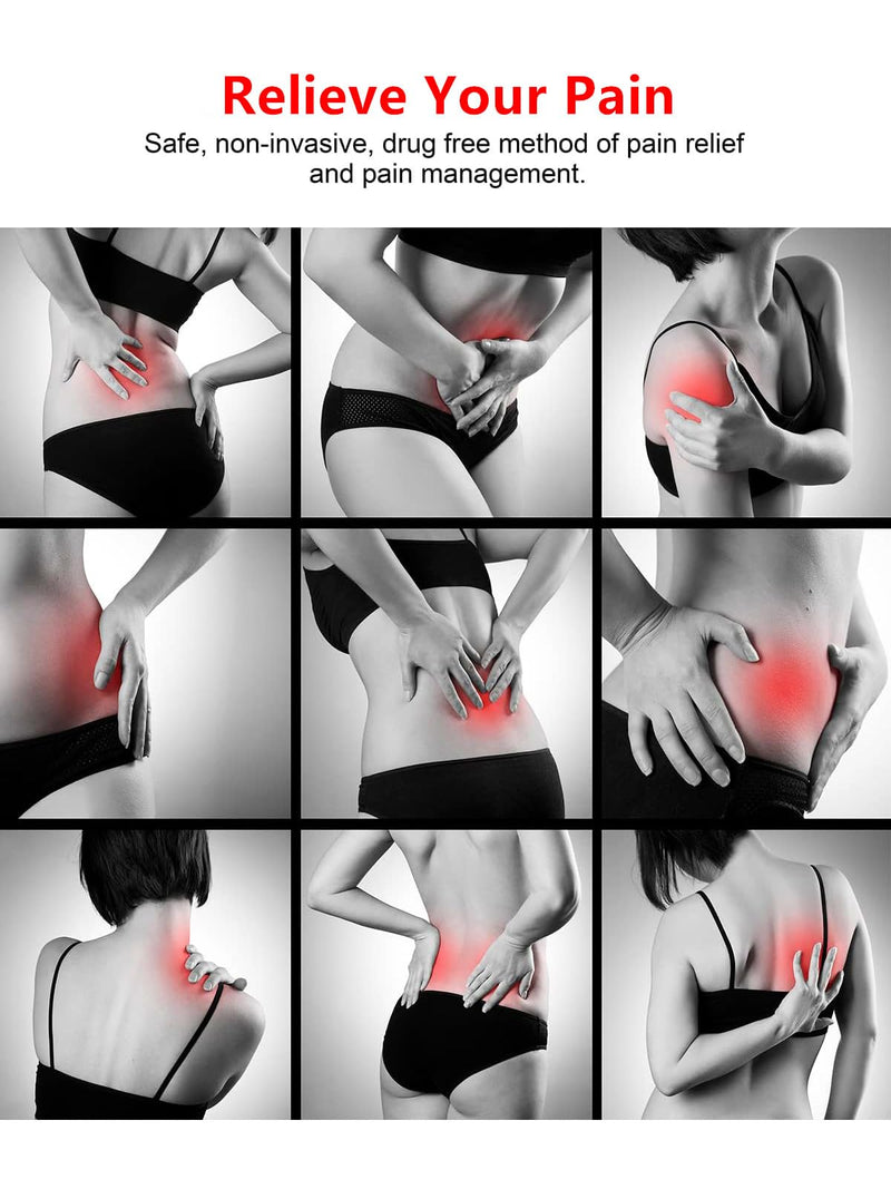 [Australia] - The Original 5-in-1 Smart Cupping Therapy Massager, Red Light Therapy for Targeted Pain Relief, Knots, Aches, Muscle Soreness, Circulation, Portable Electric Massager Cupping Kit-Dark Black 
