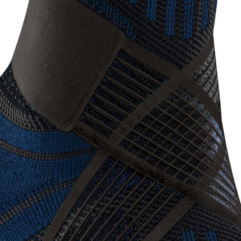 [Australia] - Bauerfeind “Ankle Support” unisex ankle bandage, 1 ankle bandage for sports such as football, fitness and jogging, no twisting thanks to the ankle bandage, black, L L (left) 