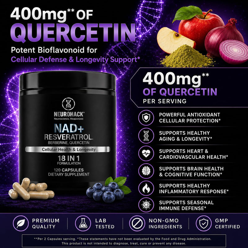NAD+ 18-in-1 Mineral Fusion, Dietary Supplement (New Better Value Packaging 120 Capsules)