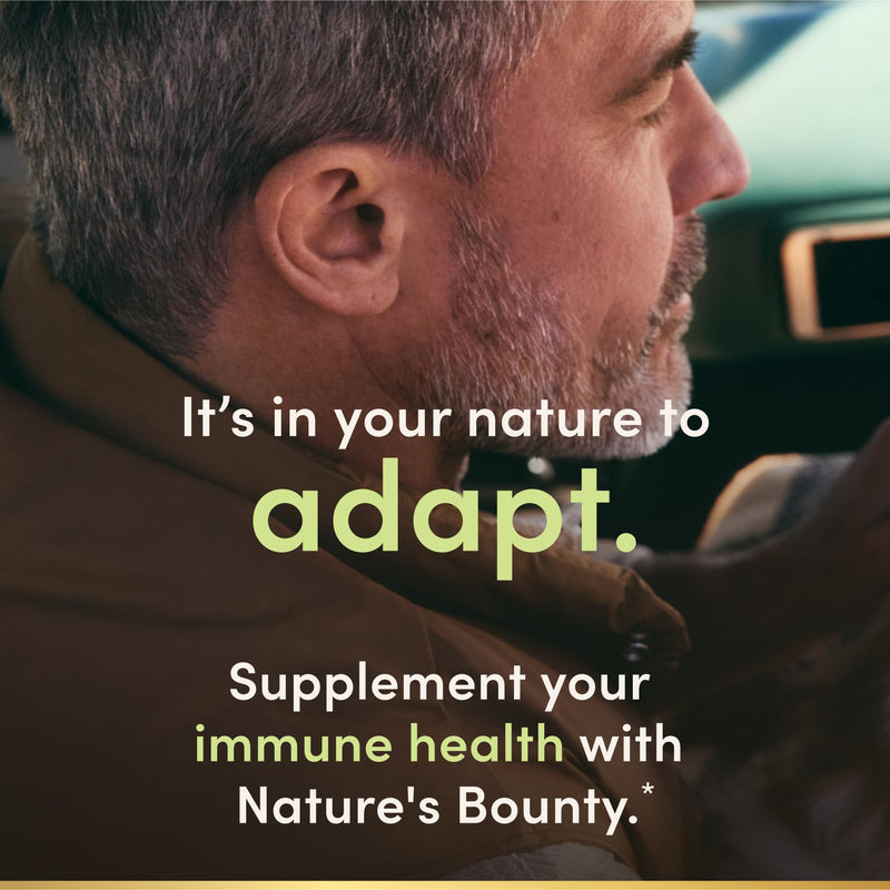 Nature's Bounty Immune 24 Hour +, 2 Softgels per Day, 50 Count 50 Count (Pack of 1)