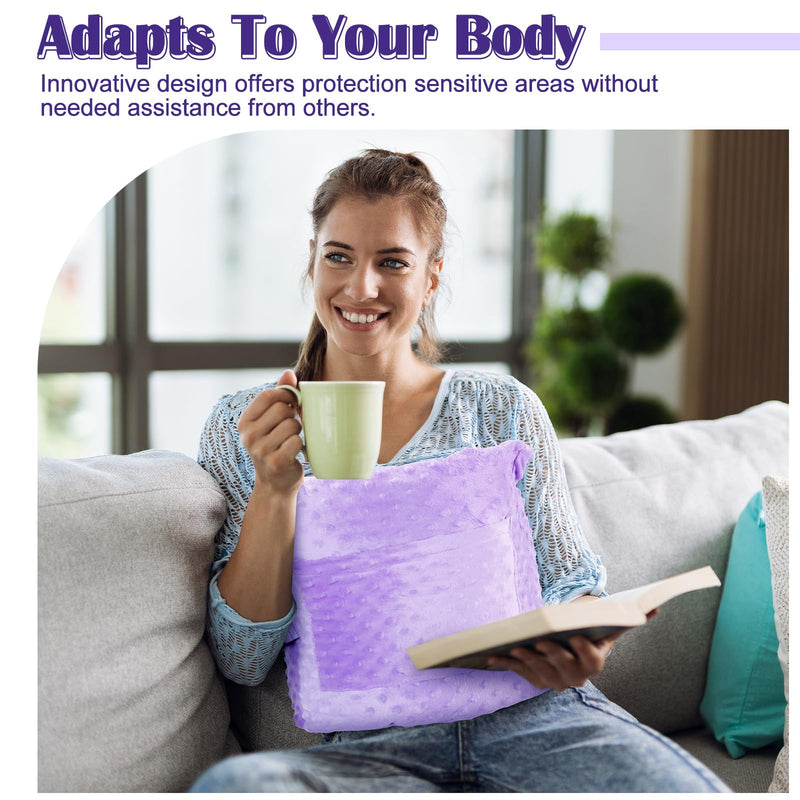 [Australia] - Geelin Post Mastectomy Pillow Breast Surgery Essential Heart Surgery Breast Reduction Augmentation Patients Seatbelt Protection Post for Cancer Patient Care Gift 