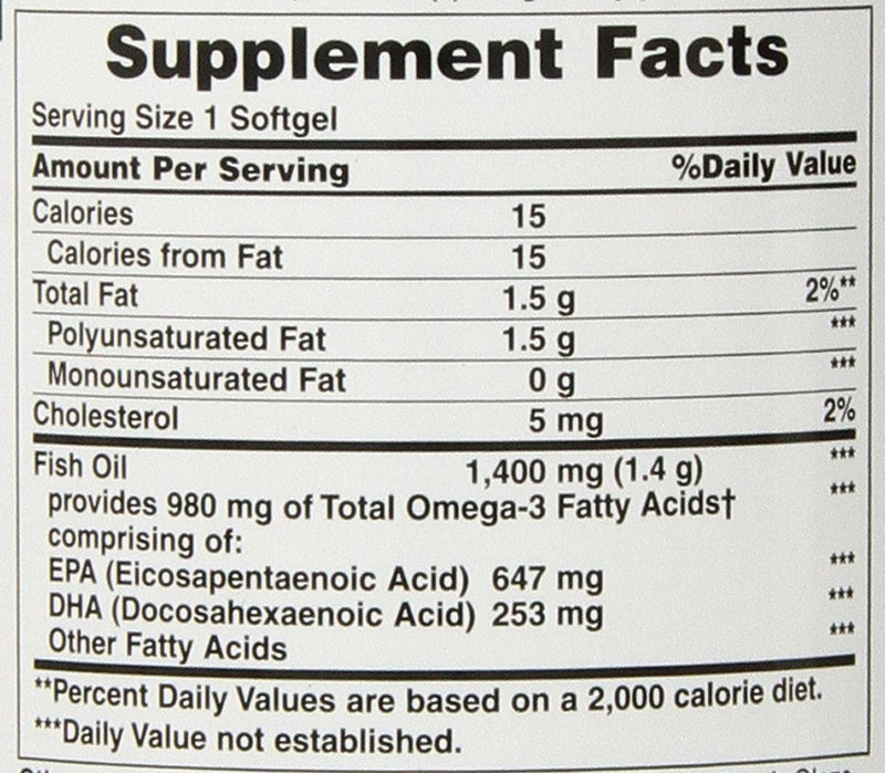 [Australia] - Natures Bounty Fish Oil 