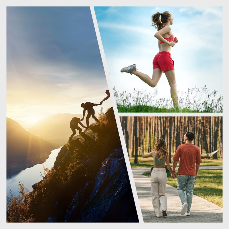 [Australia] - 4D Cloud Insoles for Men and Women Memory Foam Cloud Insoles Super Soft Anti-Fatigue, Shock Absorption, Relieve Foot Pain, (Black, Men: US 7-11) Black 