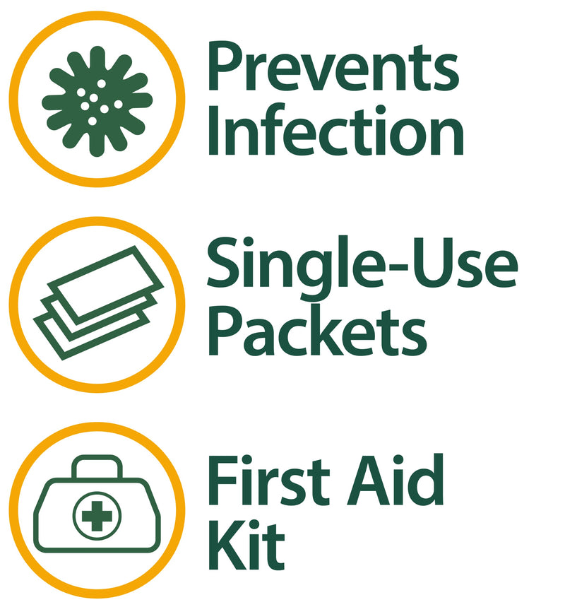 [Australia] - Globe (144 Packets Triple Antibiotic Ointment 0.9g, Single Packet, First Aid Ointment for Minor Scratches and Wounds and Prevents Infection, Compare to The Active Ingredients of Leading Brand. 144 Count (Pack of 1) 