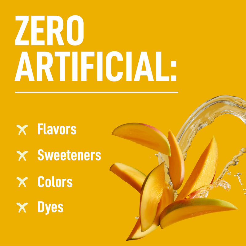 Keppi Electrolytes Powder Packets – Mango Flavor 30 Servings – No Sugar Hydration Supplement with Potassium, Magnesium, Sodium – Keto, Vegan, Fasting-Friendly, Zero Calorie Hydration Packets 30 Servings - Stick Packs