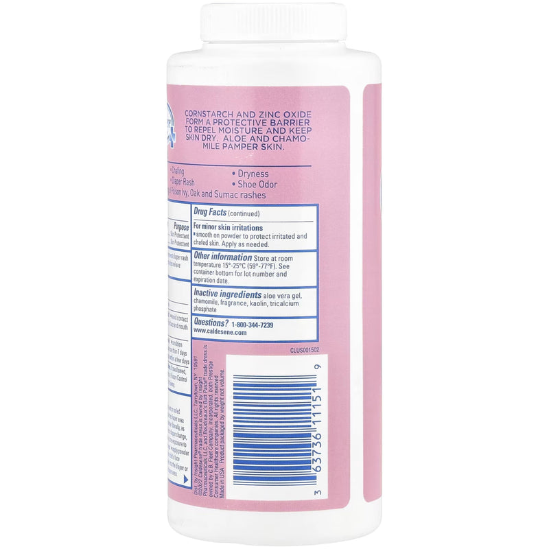Caldesene Medicated Protecting Powder with Zinc Oxide & Cornstarch-Talc Free, 5 Ounce (3 Pack)