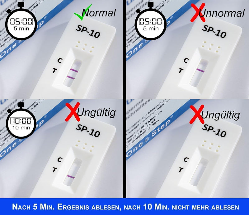 [Australia] - One+Step sperm test 1 piece - fertility test for men who want to have children - sperm test sperm test rapid test for fertility - measures the concentration of sperm 