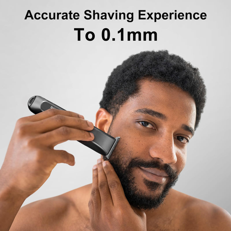 Kensen Adjustable Beard Trimmer for Men – Precision Ceramic Blades, Waterproof, Rechargeable, Ideal for Beards, Mustaches & Hair Electric Shavers Facial Hair Trimming Electric Razor Clipper Groomer