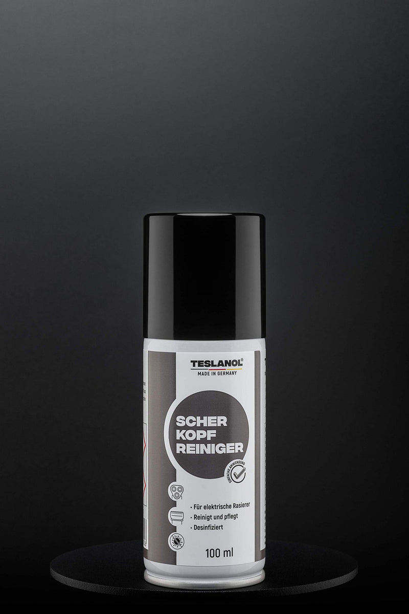 [Australia] - TESLANOL 26050 shaving head cleaner spray for cleaning electric razors & hair clippers / razors cleaner / shaving head cleaning spray / 100ml 
