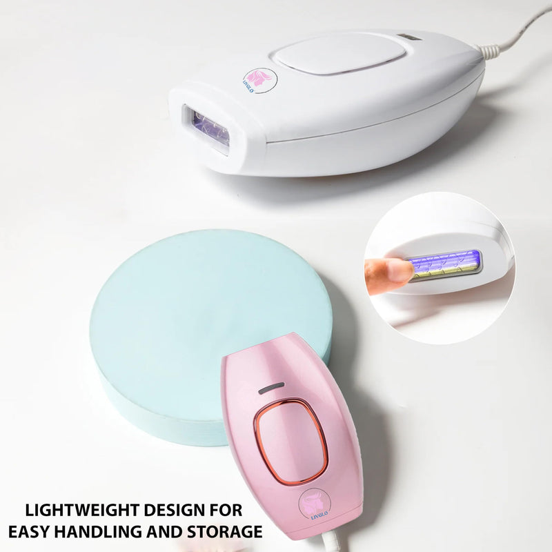 [Australia] - Laser Hair Remover Painless & Portable Device for Smooth Skin Easy-to-Use Gentle Hair Reduction for Home Use 