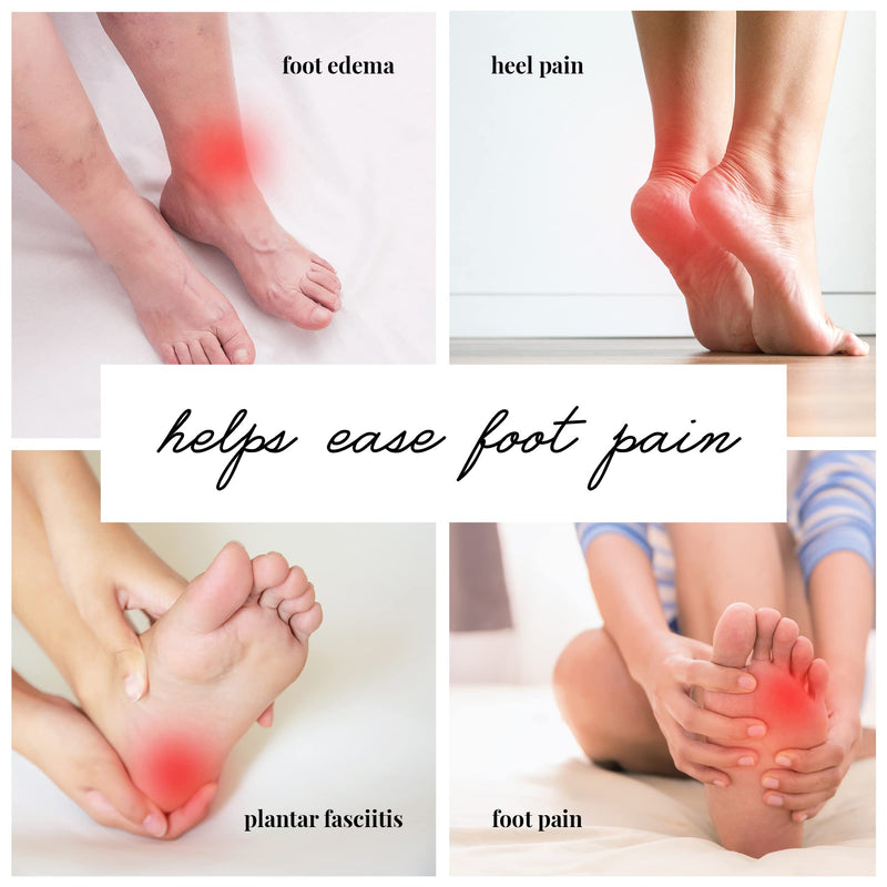 [Australia] - tuuli Wooden Foot Massager, Grooved Muscle Roller, Helps Ease Muscle Tension and Improve Blood Circulation, Natural Wood Therapy Massage Tools for Feet (M) M 