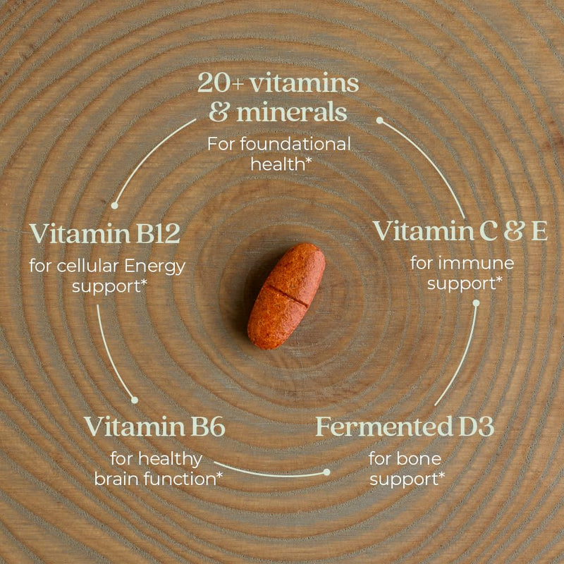 New Chapter Every Woman's One Daily 55+ - Multivitamin for Women - Supports Immune, Bone & Vision Health* - Gentle on the Stomach - Non-GMO, Gluten Free, Dairy Free, Vegetarian & Kosher - 72 Tablets 72 Count (Pack of 1)