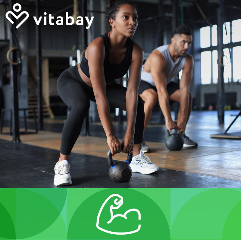Vitabay Taurine Powder 1Kg - Pure Vegan Powder - Ideal Instead of Taurine Capsules - Without Additives 1000 grams (1 Pack)