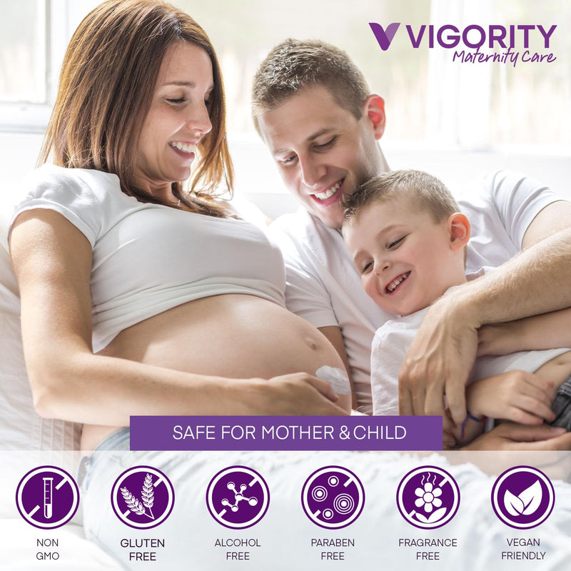 [Australia] - Stretch Mark Cream for Pregnant Women: Stretch Mark Treatment for Pregnancy - Belly Butter For Pregnant Women - Massage Lotion To Prevent And Repair Maternity Stretch Marks Scar - 4 Oz 