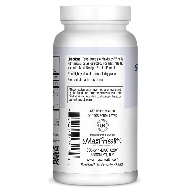 [Australia] - Maxi Health Super Glucosamine Complex - Joint Formula - with MSM - 180 Capsules - Kosher 