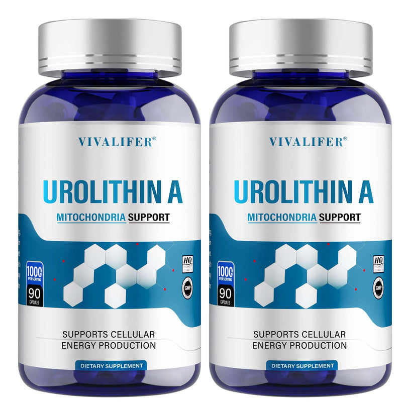 [Australia] - Urolithin A Supplement 1000 mg, 180 Softgels Powerful Antioxidant Protection, Promoting Healthy Aging & Mitochondrial Health and Cell Repair Support for Men & Women 1 Count (Pack of 180) 