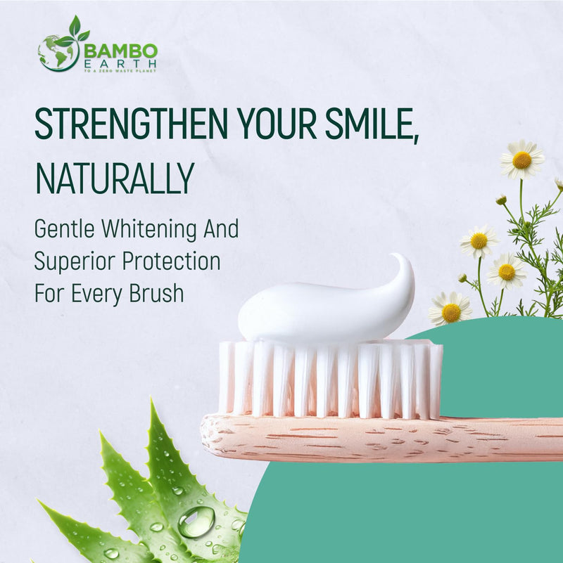 [Australia] - Natural Fluoride Free Toothpaste - Nano Hydroxyapatite, Remineralizing, Sensitive Teeth, Whitening & Zero Waste Tube - Dentist Recommended for Adult & Kids Oral Aloe Vera & Chamomile (4 Pack, Aloe) 4 Pack, Aloe 