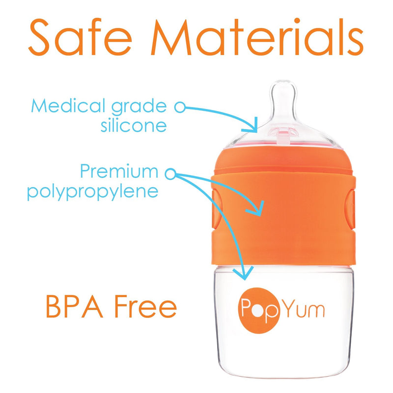 [Australia] - PopYum Stage 1 Slow Flow Nipples, 2-Pack Stage 1: Slow Flow 