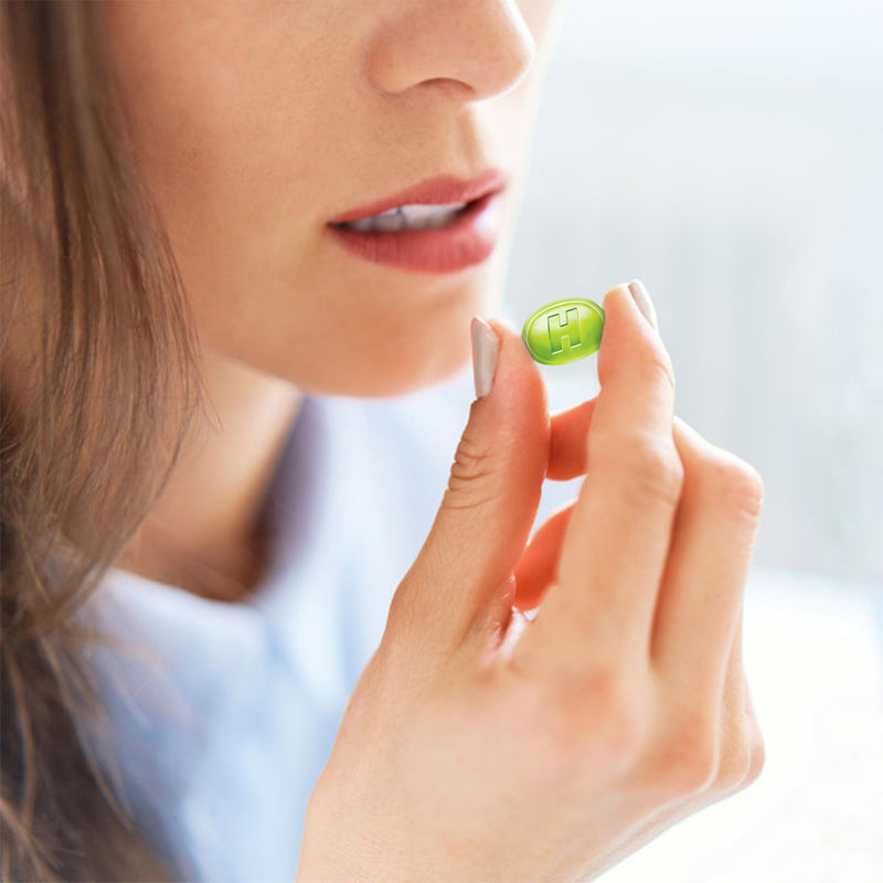 [Australia] - Halls Throat Soothing Green Apple Cough Drops, Economy Pack, 80 Drops 