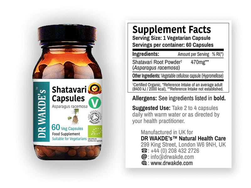 Shatavari Capsules (Asparagus racemosa)