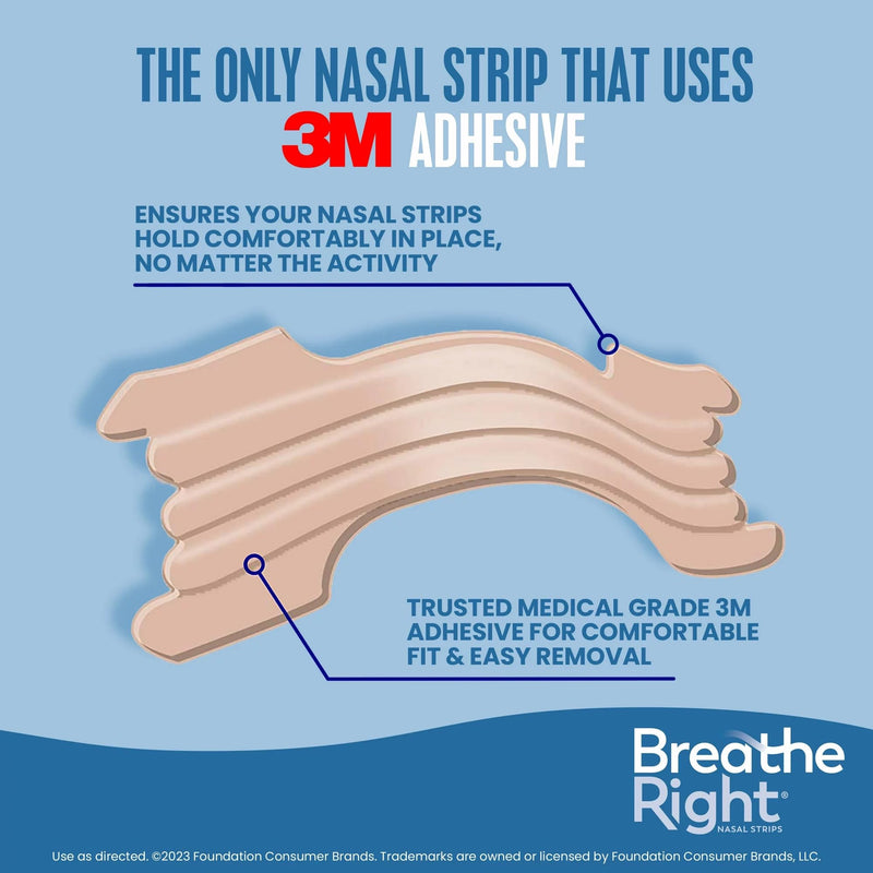 [Australia] - Breathe Right Calming Lavender Scented Drug-Free Nasal Strips for Nasal Congestion Relief 26 count - Pack of 2 