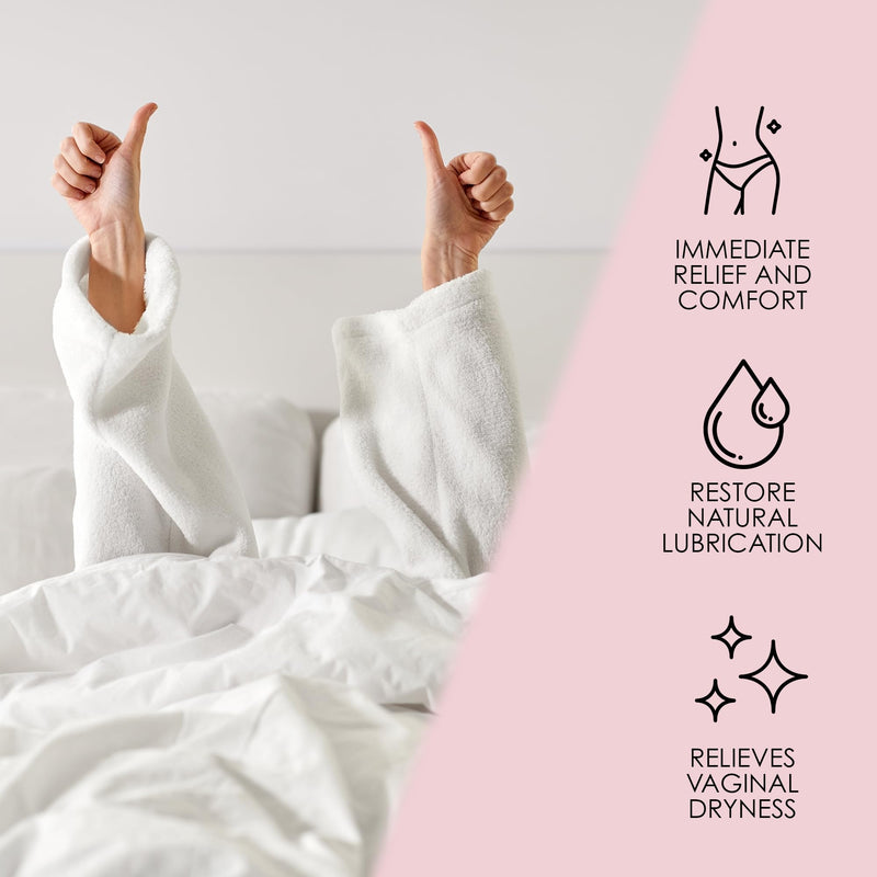 [Australia] - Mother's Dose Hyaluronic Acid 5mg Suppository HydraDose- Hormone Free Moisturizer for Vaginal Dryness-USA Made, 1 Month Supply- 10 Inserts 