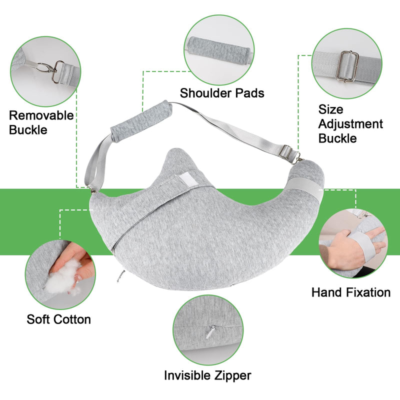 [Australia] - Rotator Cuff Pillow, Post Shoulder Surgery Pillow for Sleeping or Sitting, Shoulder Pain Pillows for Arm Surgery Recovery, Side Sleeper Pillows for Arm Pain and Relie 