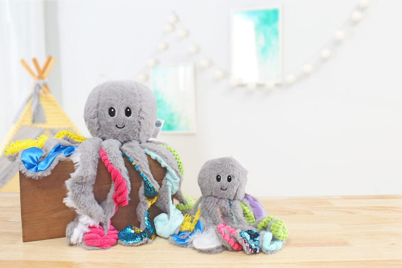 [Australia] - Mini Sensory Octopus Plush Toy, Travel-Size Fidget Plush for Special Needs and Sensory Fun Mini 