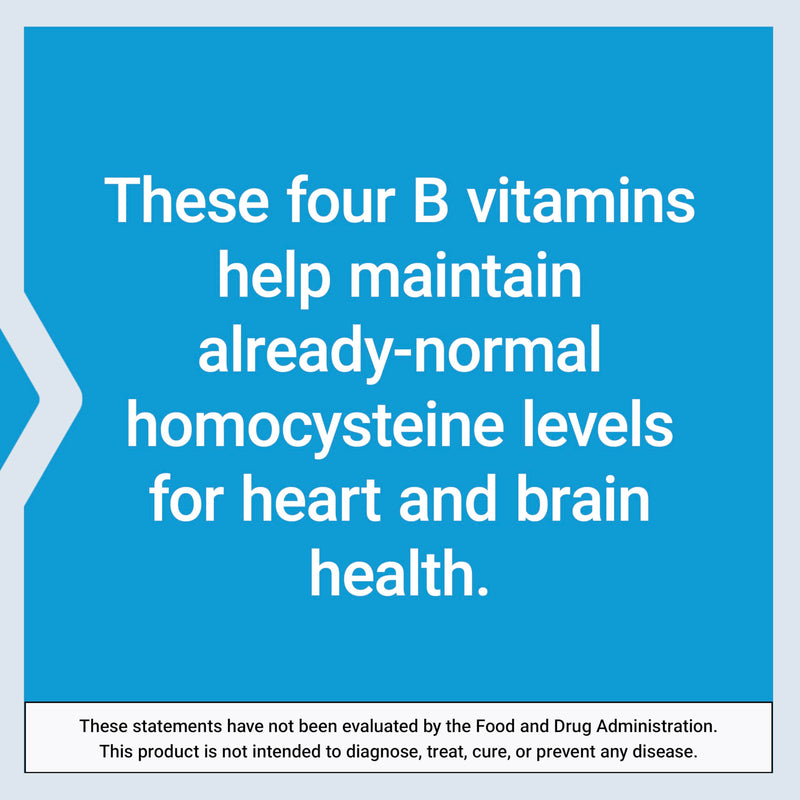 Life Extension Homocysteine Resist Vegetarian Capsules, 60 Count | Vitamin B2, B6, B12 & Folate as L-5-MTHF Support Heart & Brain Health, Once Daily, Gluten Free, Non-GMO & Vegetarian 60 Count (Pack of 1)
