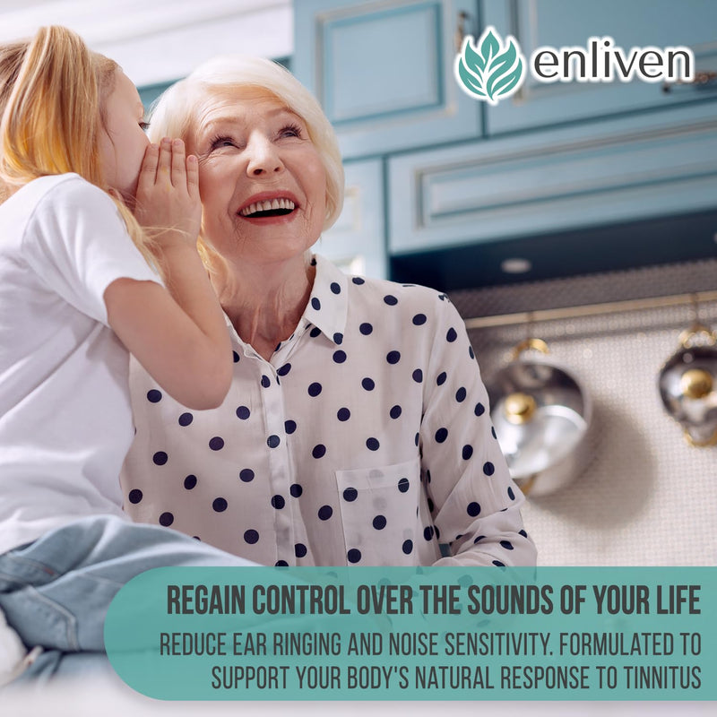 [Australia] - Prescription Strength Tinnitus Relief, 1 Doctor Recommended Tinnitus Relief for Ringing Ears, Extra Strength Formula, Compare to Tinnitus 911 Ear Ringing Relief Formula & Lipo Flavonoid Tinnitus 