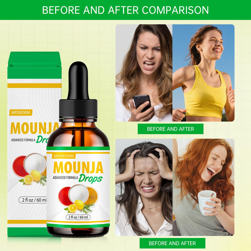 [Australia] - New Monja Drops - MoujaBurn Pro Liquid Drop, Premium Monja Burn Drops (Lemon Flavor Pack of 2) Lemon Flavor Pack of 2 