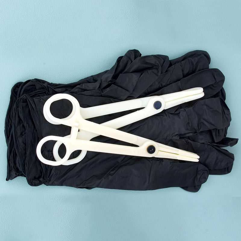 [Australia] - 120PCS Body Piercing Kit Surgical Steel 14G 16G 20G BCR CBR Labret Lip Rings Cartilage Daith Earrings Nose Septum Nose Studs Belly Button Rings Jewelry Needles Gloves Clamps Tools Silver 