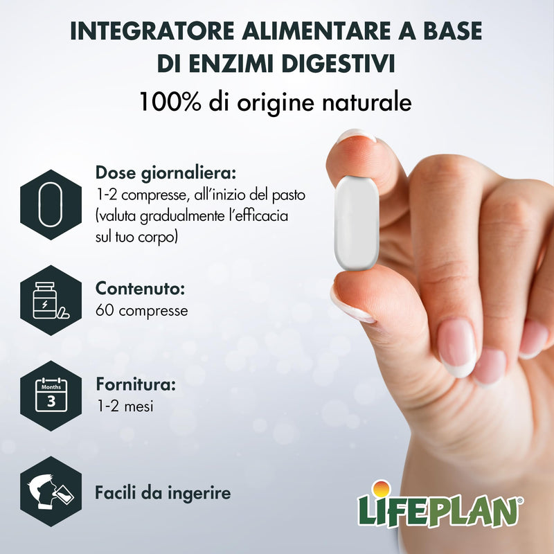 Lifeplan Digestive Enzymes 60 Tablets