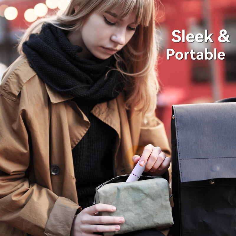 [Australia] - 2-in-1 Facial Hair Remover Kit for Women, Bautrium Electric Facial Shaver Eyebrow Razor Women with USB-C Cable & Storage Bag Rechargeable 