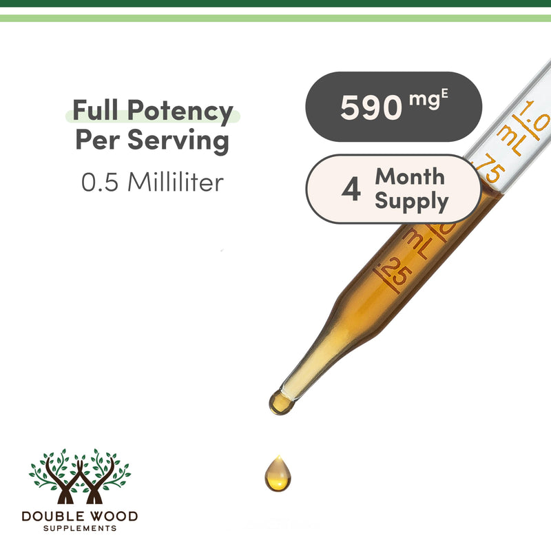 [Australia] - Double Wood Supplements Organic Lemon Balm Tincture - for Digestion & Relaxation 590mg - 2FL OZ, 120 Servings (Better Absorbed Than Capsules, Great for Lemon Balm Tea) 