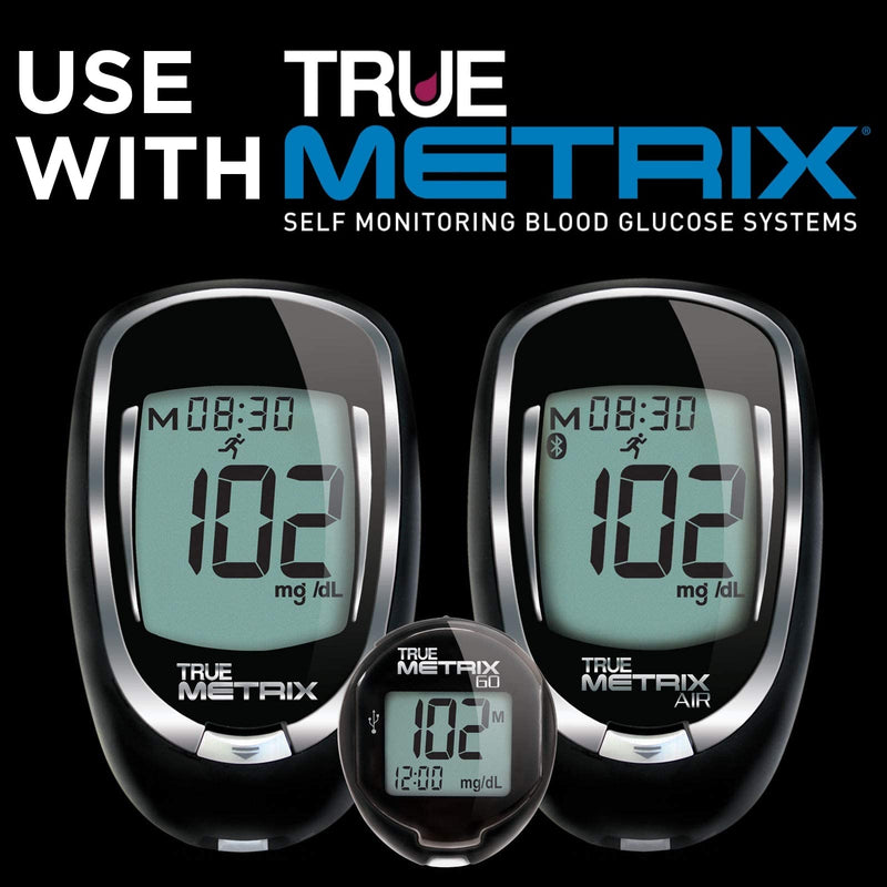 [Australia] - Leader True Metrix Self Monitoring Blood Glucose Test Strips, 50 Count Per Box - 4 Boxes 