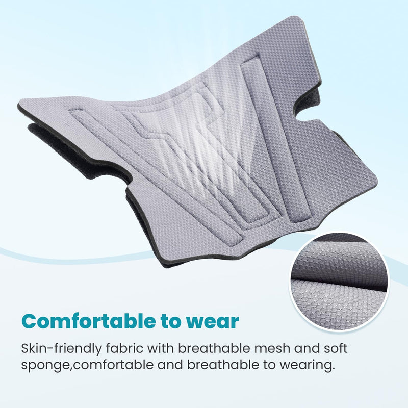 [Australia] - AFO Foot Drop Brace Splint, Adjustable Drop Foot Up Ankle Support for Walking with Shoes, Improve Walking Gait, Fits Right & Left, Women and Men - Black 