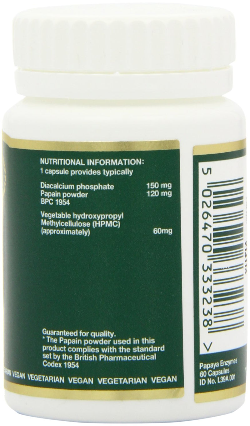 Bio-Health Papaya Enzymes, 60 Capsules