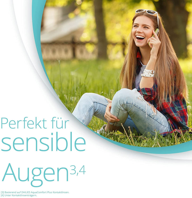 [Australia] - Dailies AquaComfort Plus daily lenses soft, 90 pieces, BC 8.7 mm, DIA 14.0 mm, -2 diopters -2.0 diopters 8.7 millimeters 14.0 millimeters 