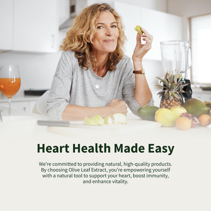 [Australia] - Snap Supplements Olive Leaf Extract Capsules - Super Strength 40% Oleuropein for Blood Flow Support, Improve Digestion, Antioxidant Boost Supplement, Improve Brain Function (60 Capsules) 